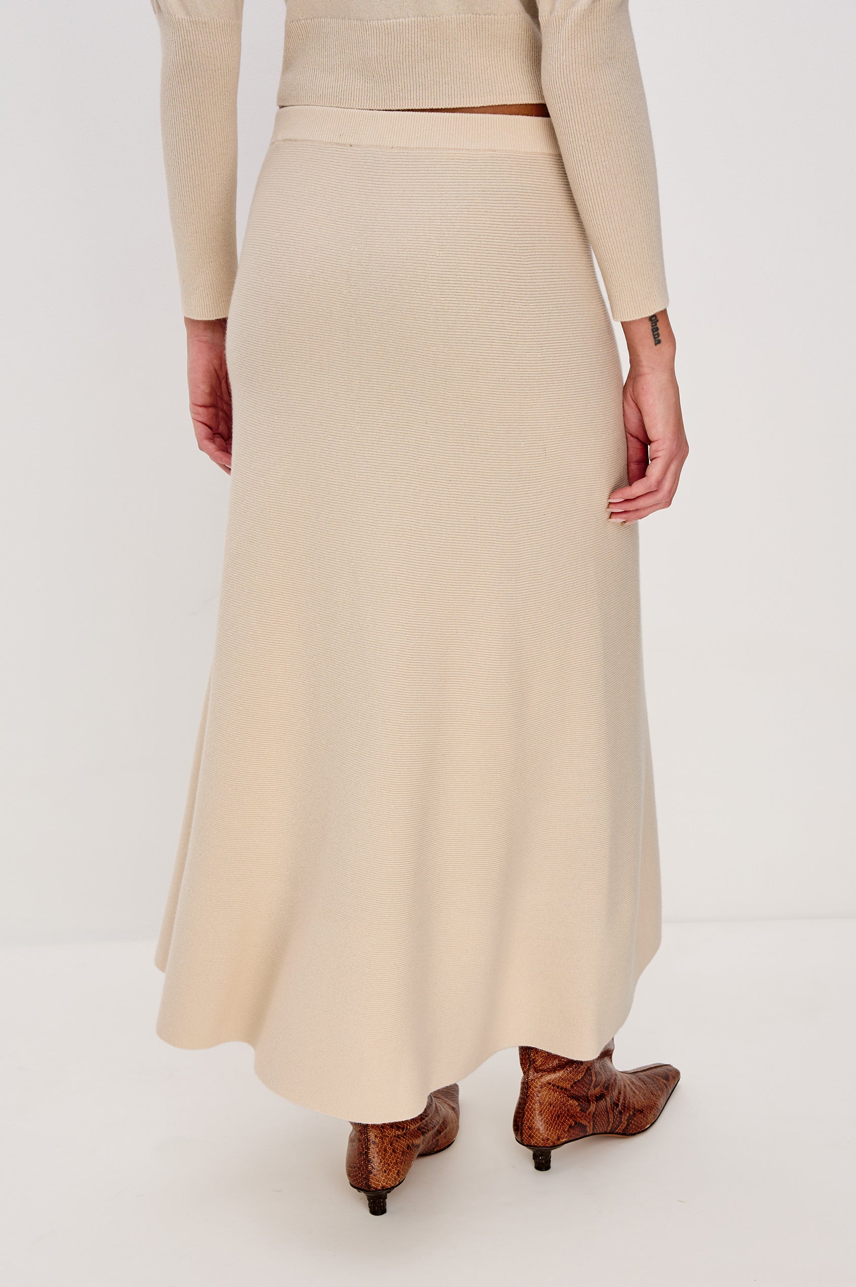 ODITA SKIRT - IVORY