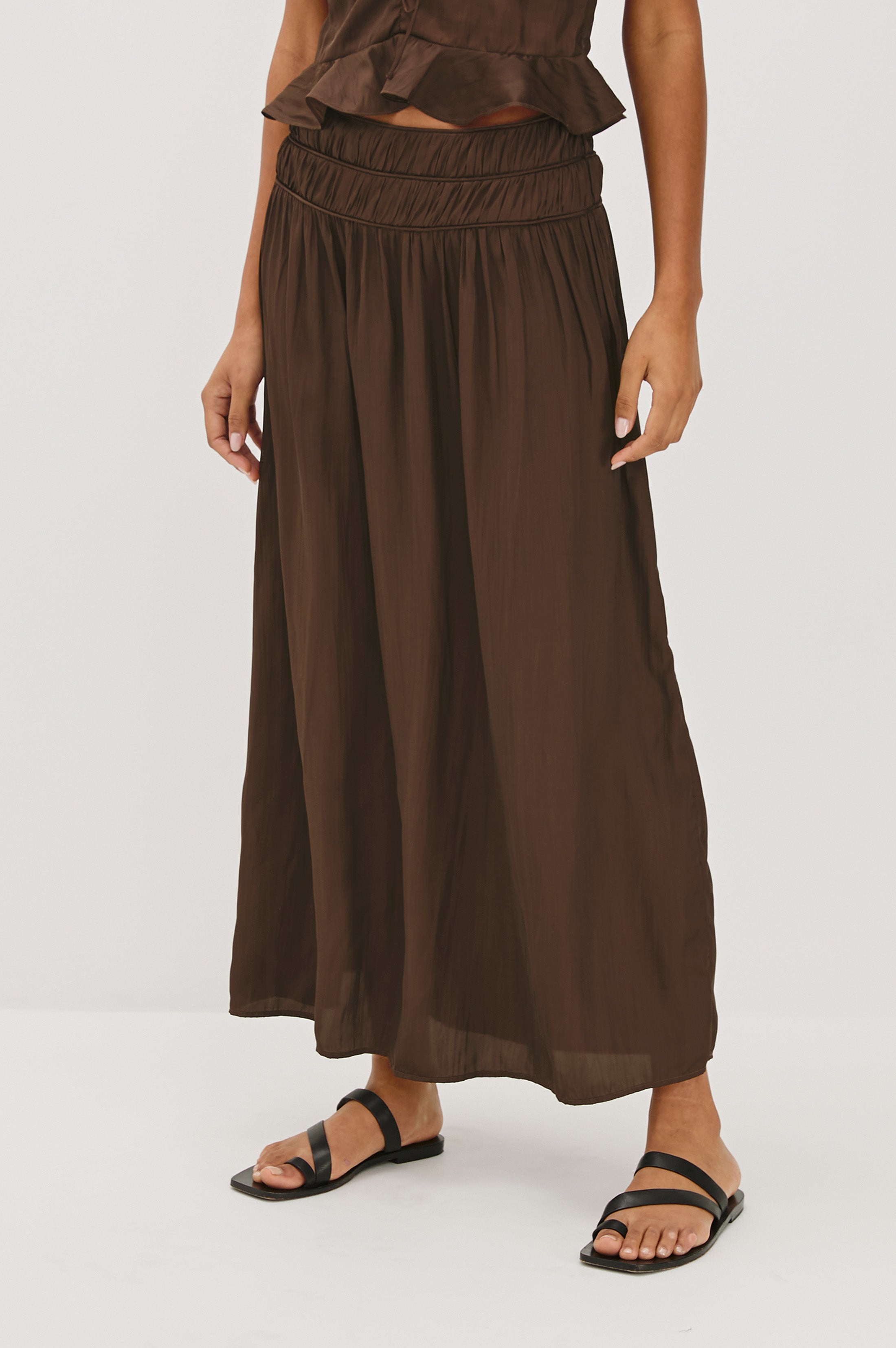 NARA SKIRT - ESPRESSO – Rails EU