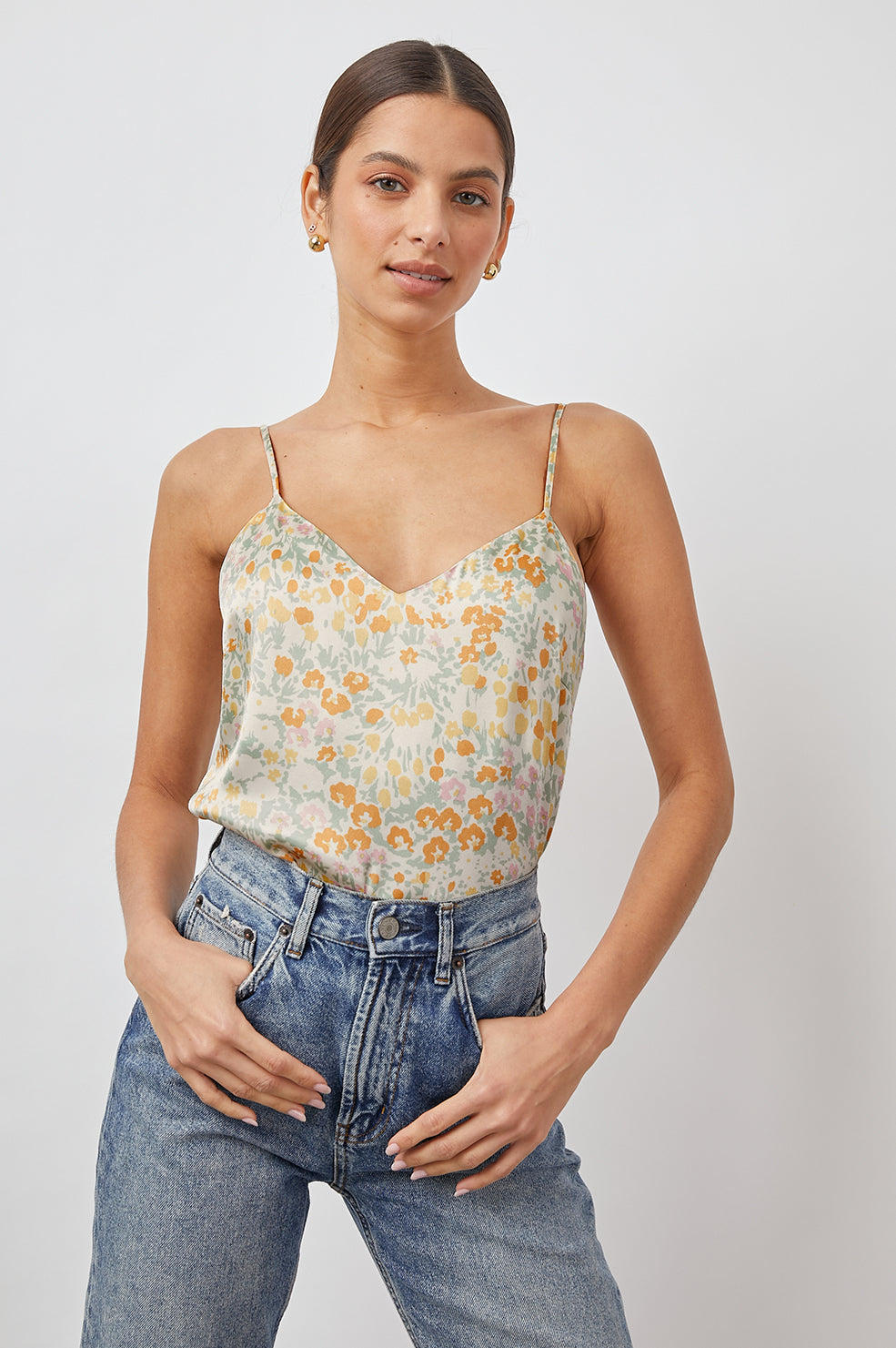 PAOLA SUMMER MEADOW TANK- FRONT TUCKED IN