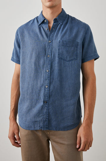 PAROS SHIRT LAPIS - FRONT