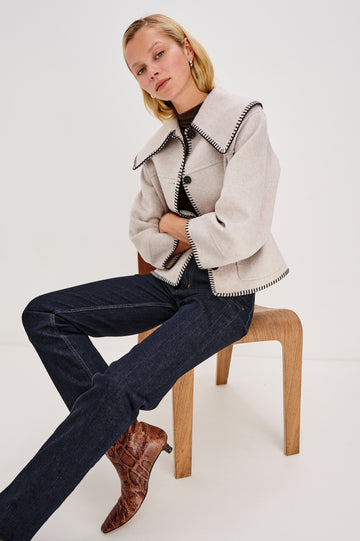 PATTY JACKET - OATMEAL