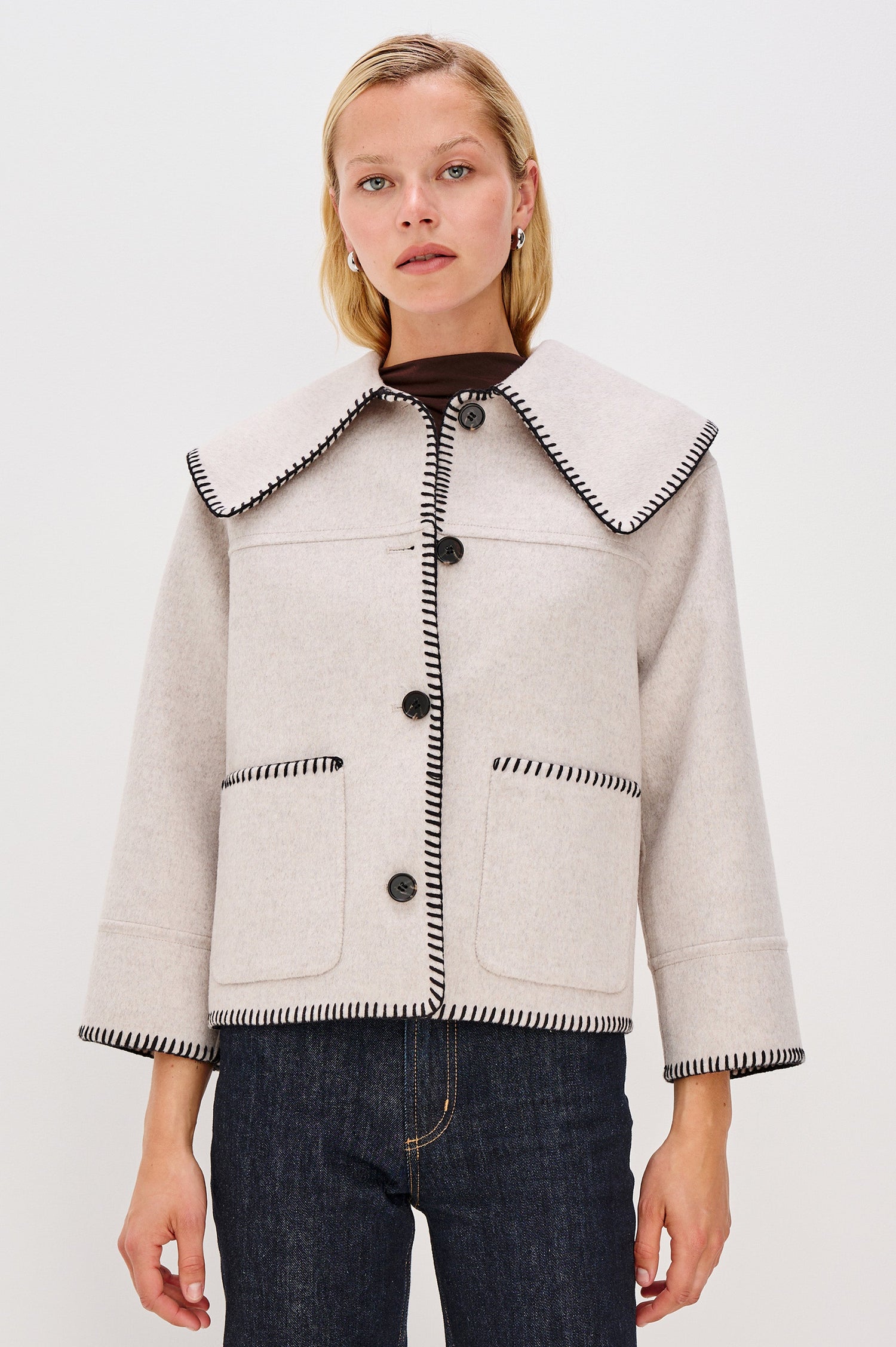 PATTY JACKET - OATMEAL