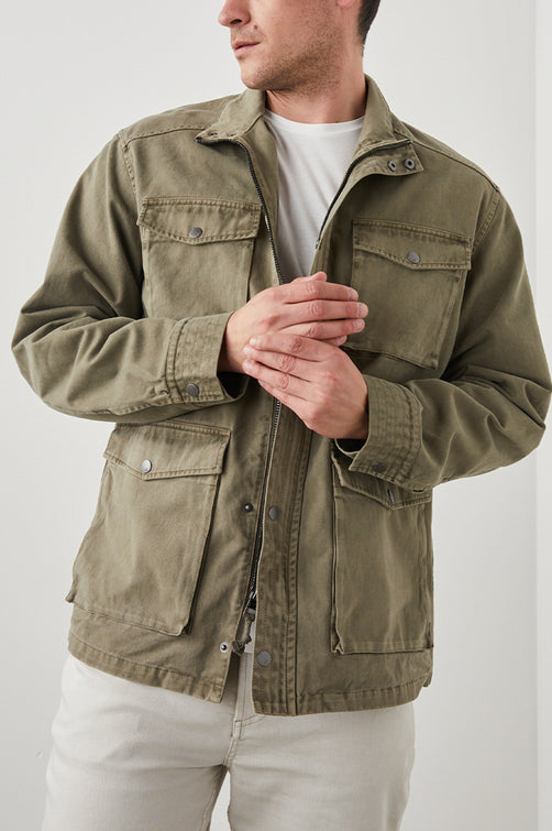 PORTER SAGE JACKET - FRONT