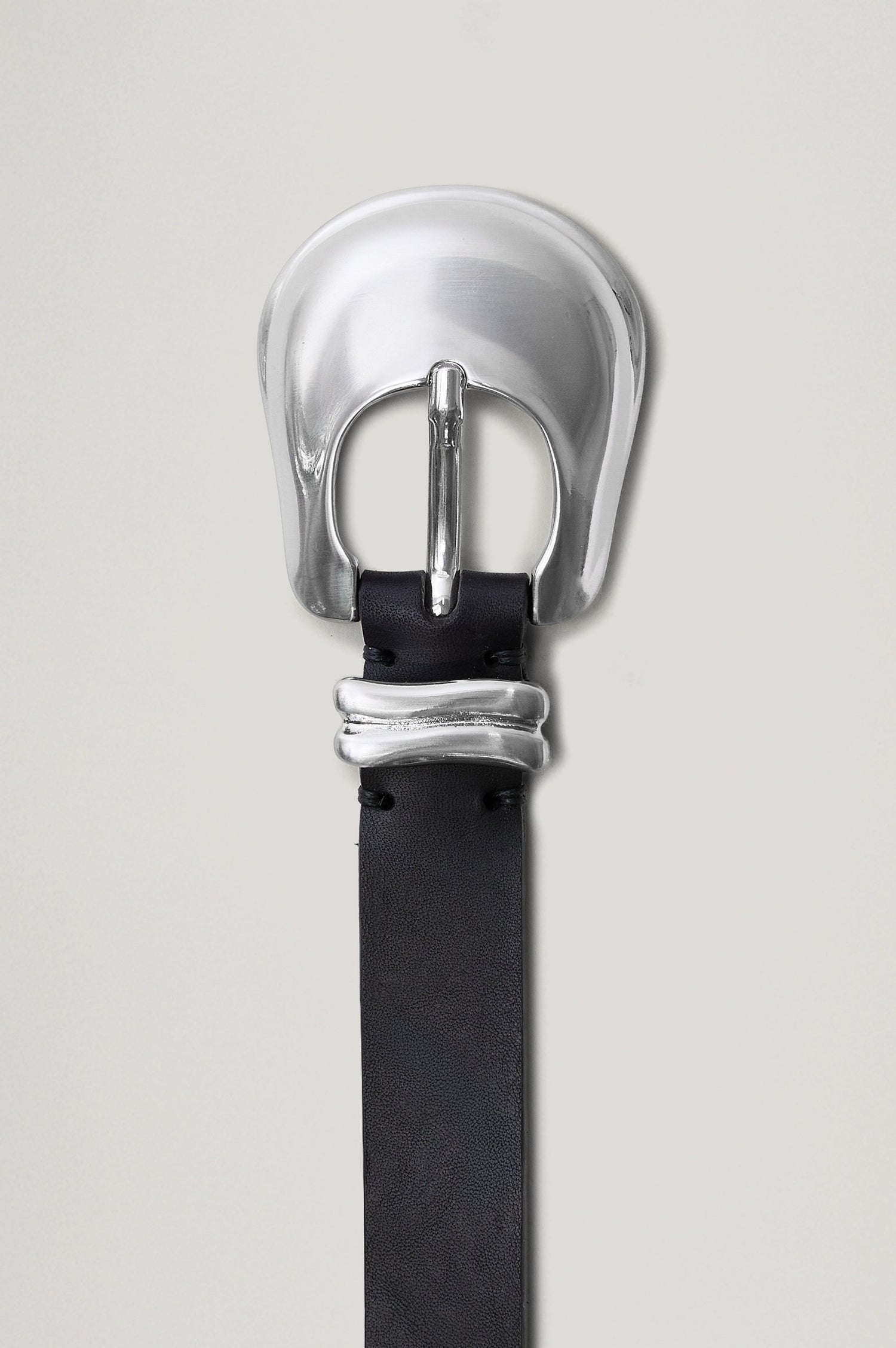 RODEO BELT BELT - BLACK SILVER