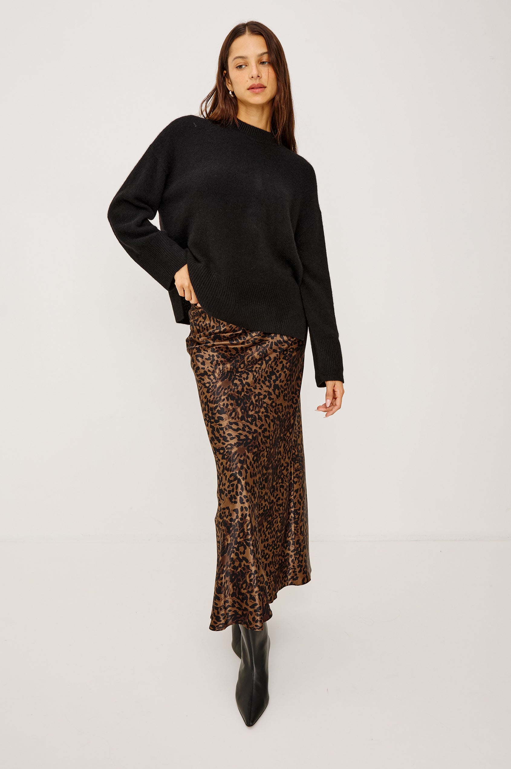 ROMINA SKIRT - GINGER SPOTTED