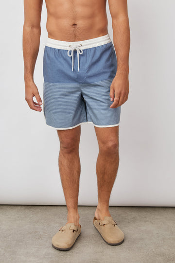 RUBIX BLUE HOMBRE SWIM- FRONT