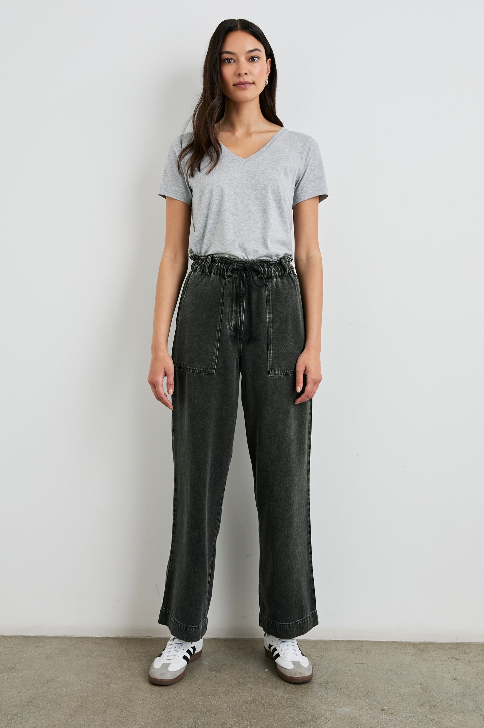 RYAN PANT - FADED BLACK