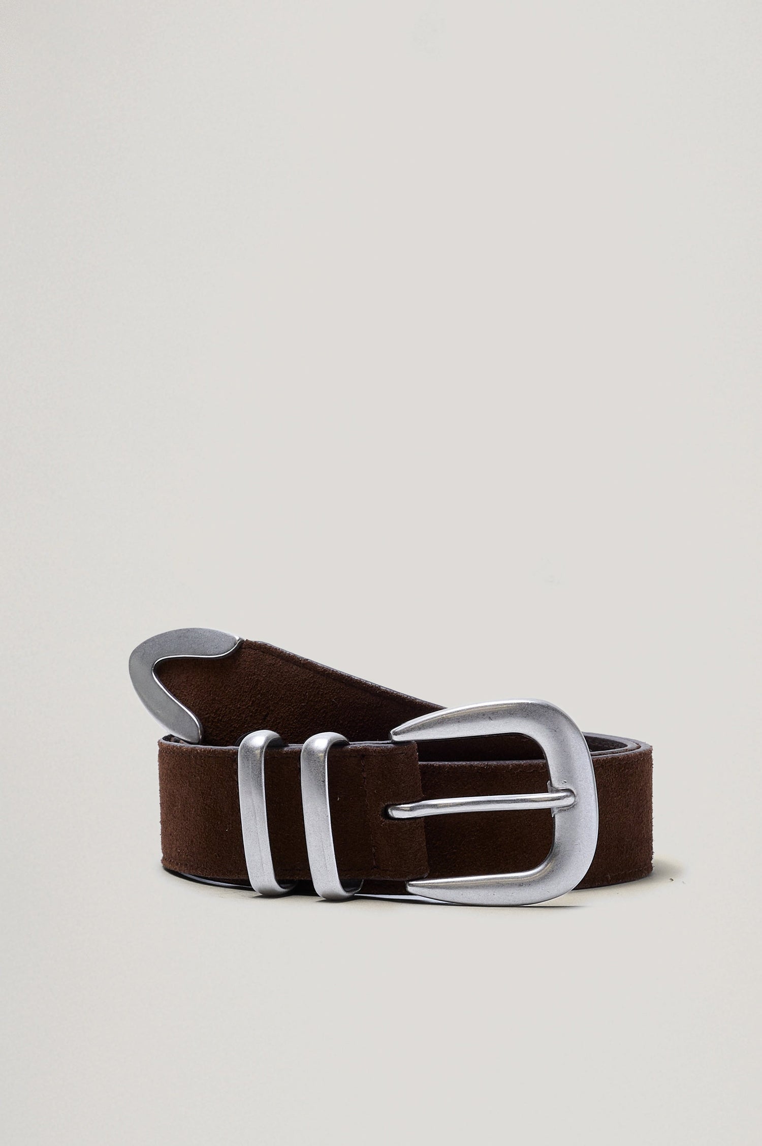 RYDER BELT - CHOCOLATE SUEDE