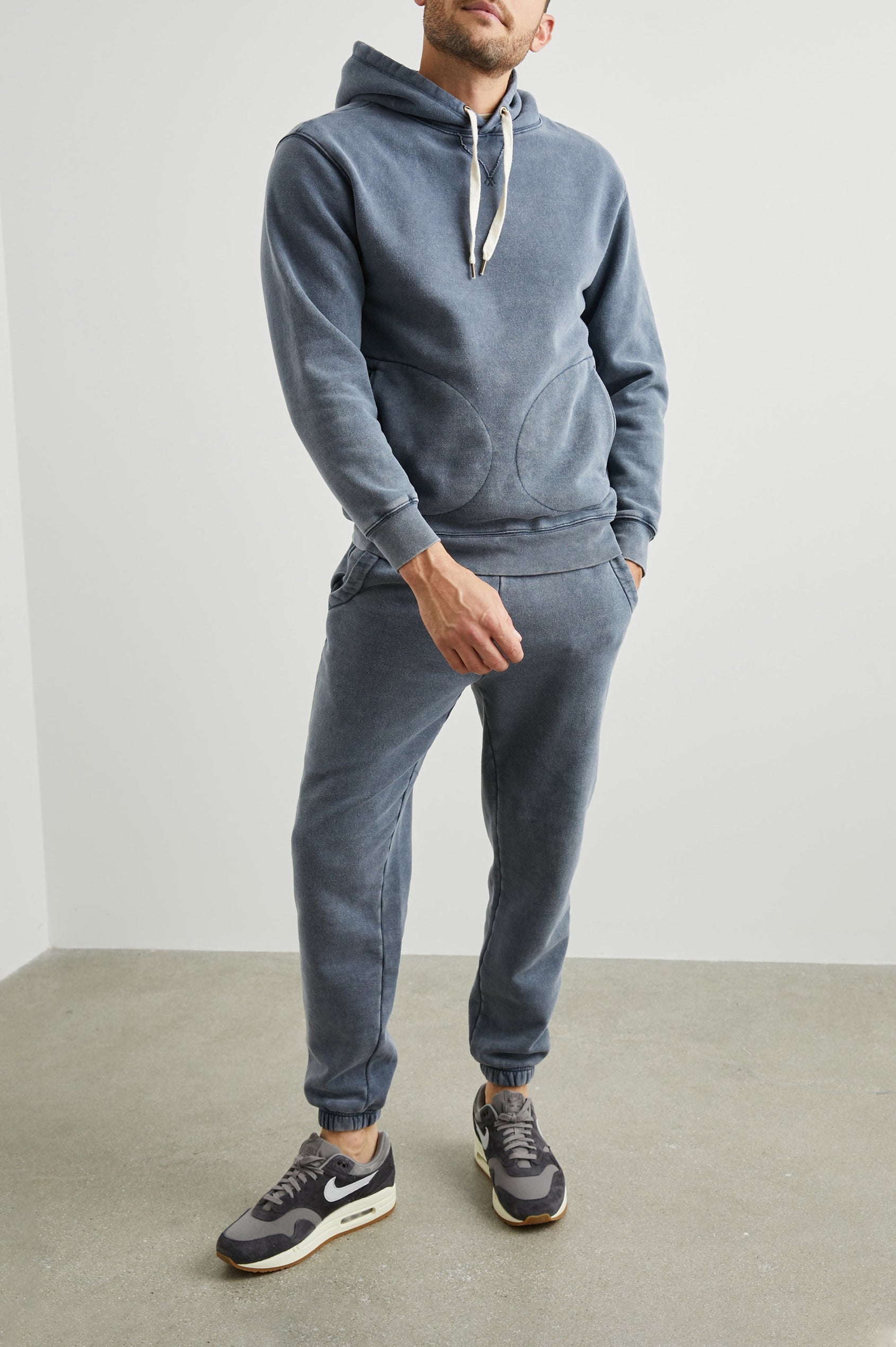 SATCHEL-HOODIE-SUNBLEACHED-NAVY-FULL FRONT BODY