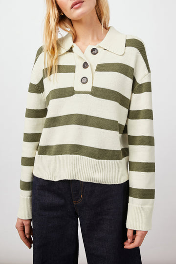 SHAE-IVORY-OLIVE-STRIPE-FRONT