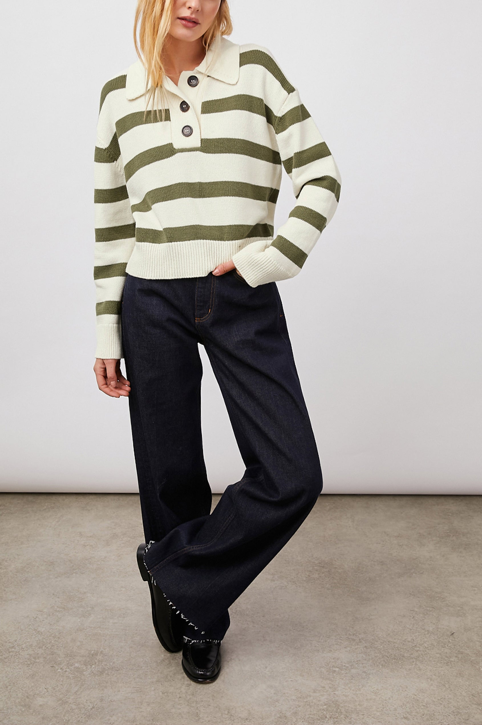 SHAE-IVORY-OLIVE-STRIPE-FRONT BODY