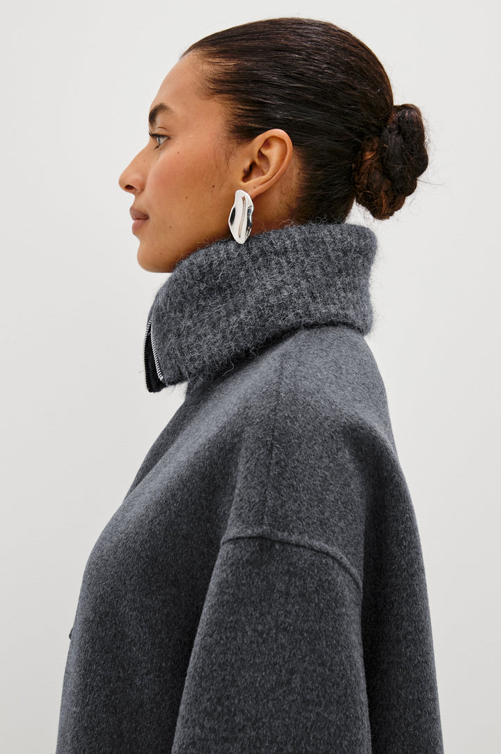 SILVES JACKET - CHARCOAL