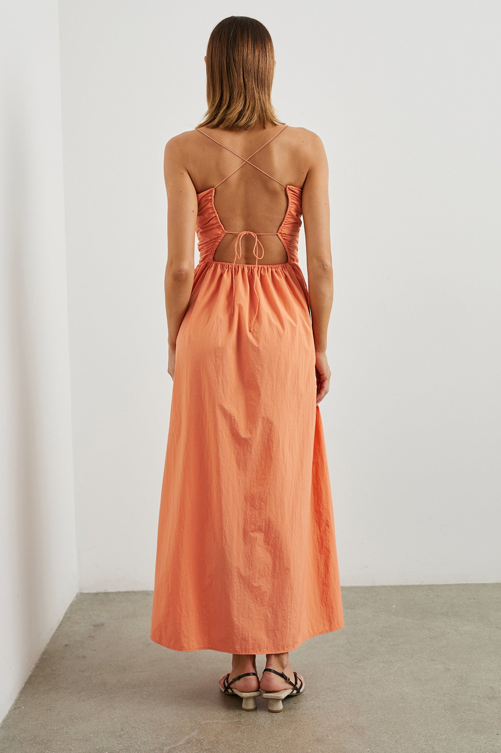 SILVIA DRESS - PAPAYA Rails EU SILVIA DRESS - PAPAYA Rails EU