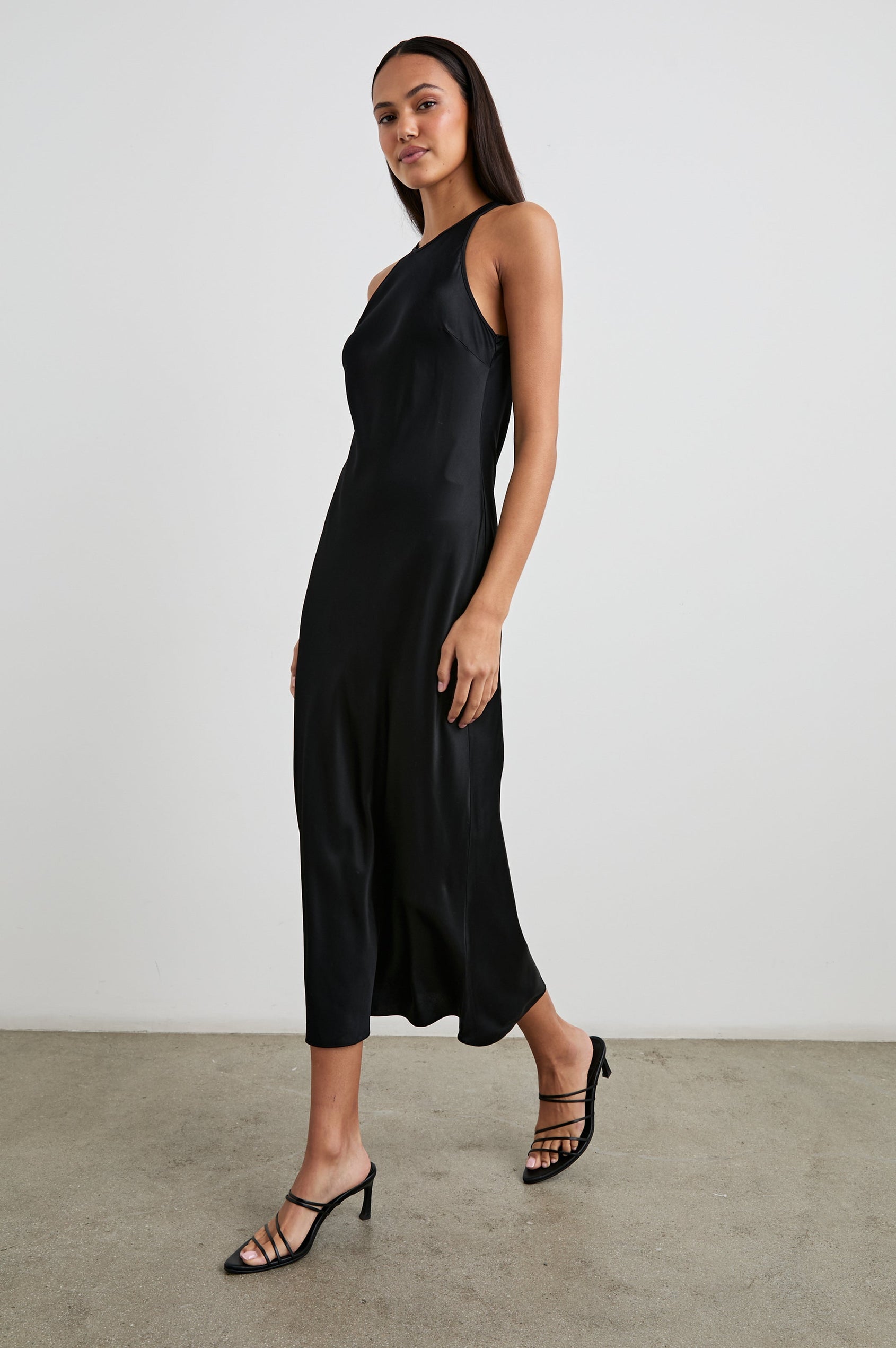rails solene dress brown Rails | Solene Dress - Mink | Luxury Satin | Size M