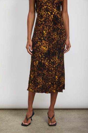 STELLA  TORTOISE SHELL SKIRT- FRONT
