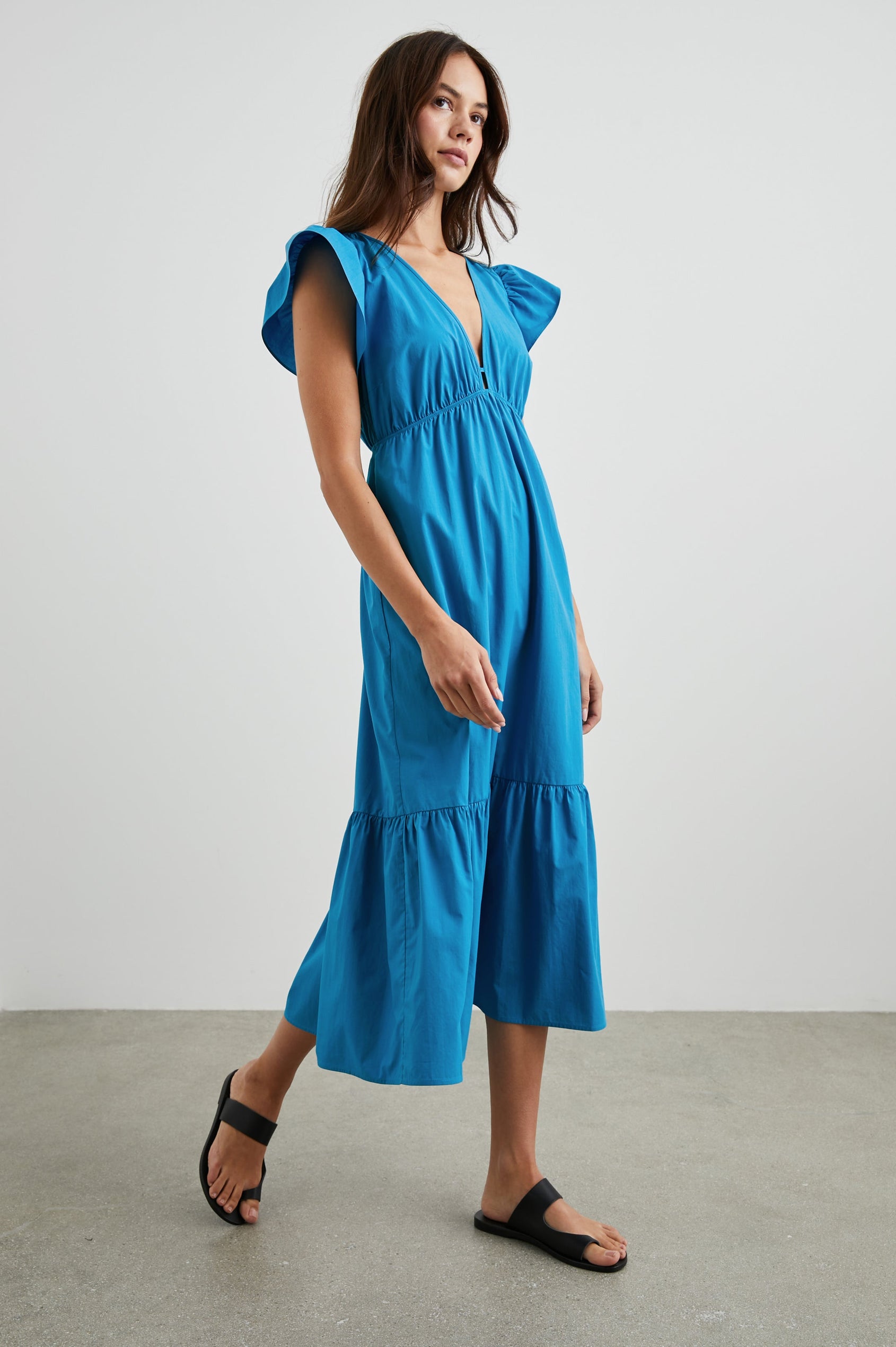 TINA DRESS - TURKISH TILE Rails EU TINA DRESS - TURKISH TILE Rails EU