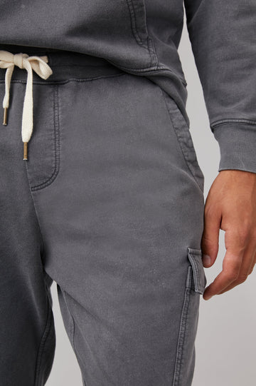TRENT SWEATPANT - CHARCOAL FROST