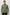 Tristan Long-Sleeve Button Down with a Chest Patch Pocket in Surplus Colorway, a olive green  - Front View Featured on Model