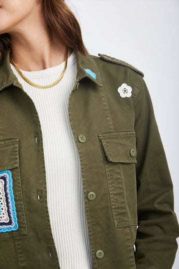 TULI OLIVE JACKET -DETAIL