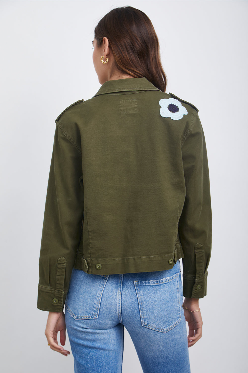 TULI OLIVE JACKET -BACK