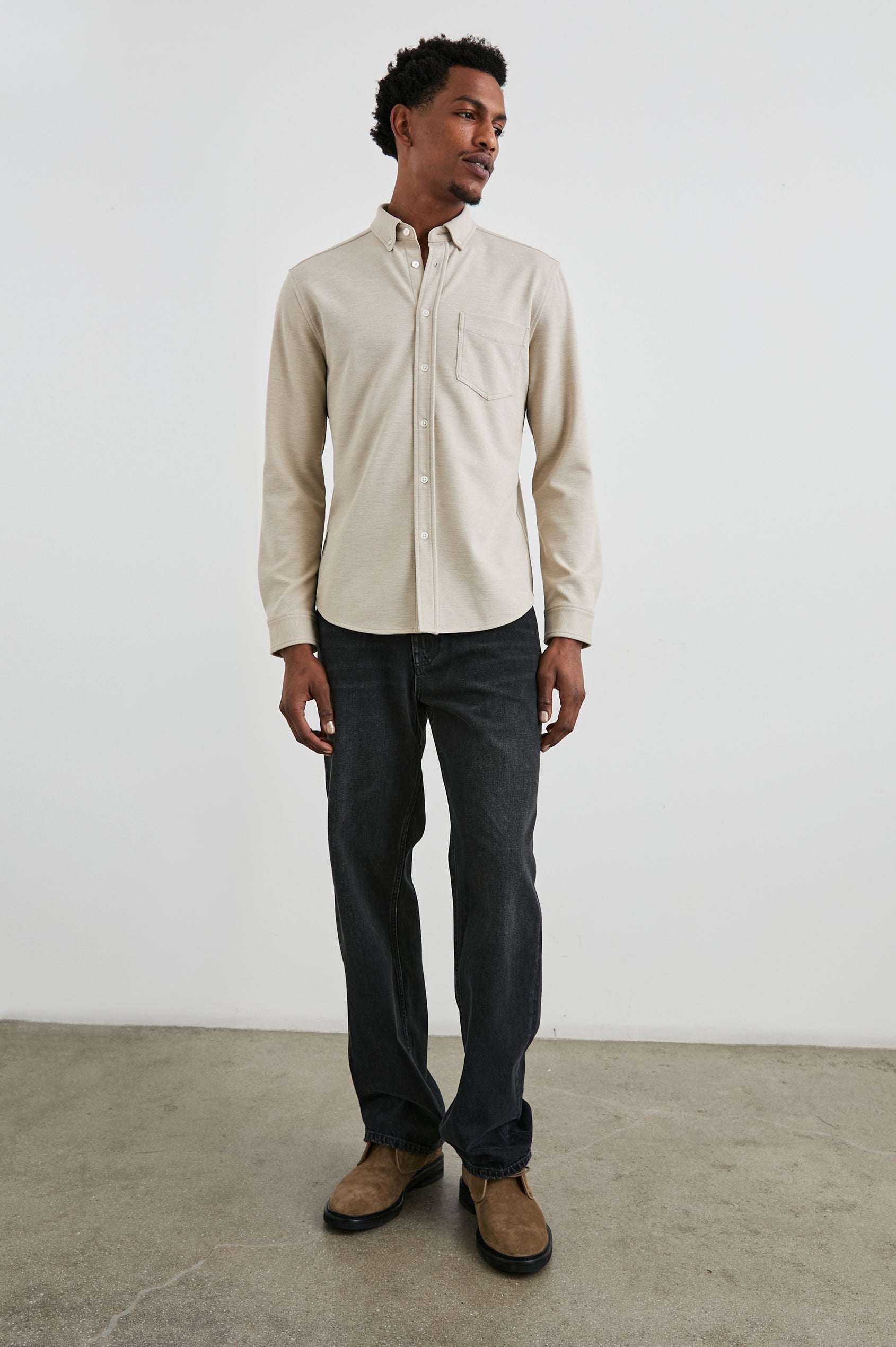 VINCENT SHIRT - CASHEW