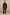 Vincent is a collared long sleeve button front shirt with a chest pocket in Espresso colorway. Front full body view featured on model.