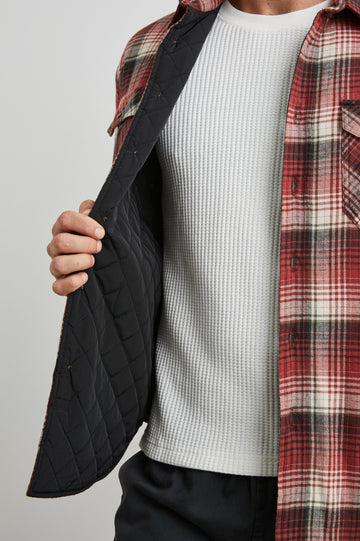 WORTHING JACKET CRIMSON RAVEN - DETAILS