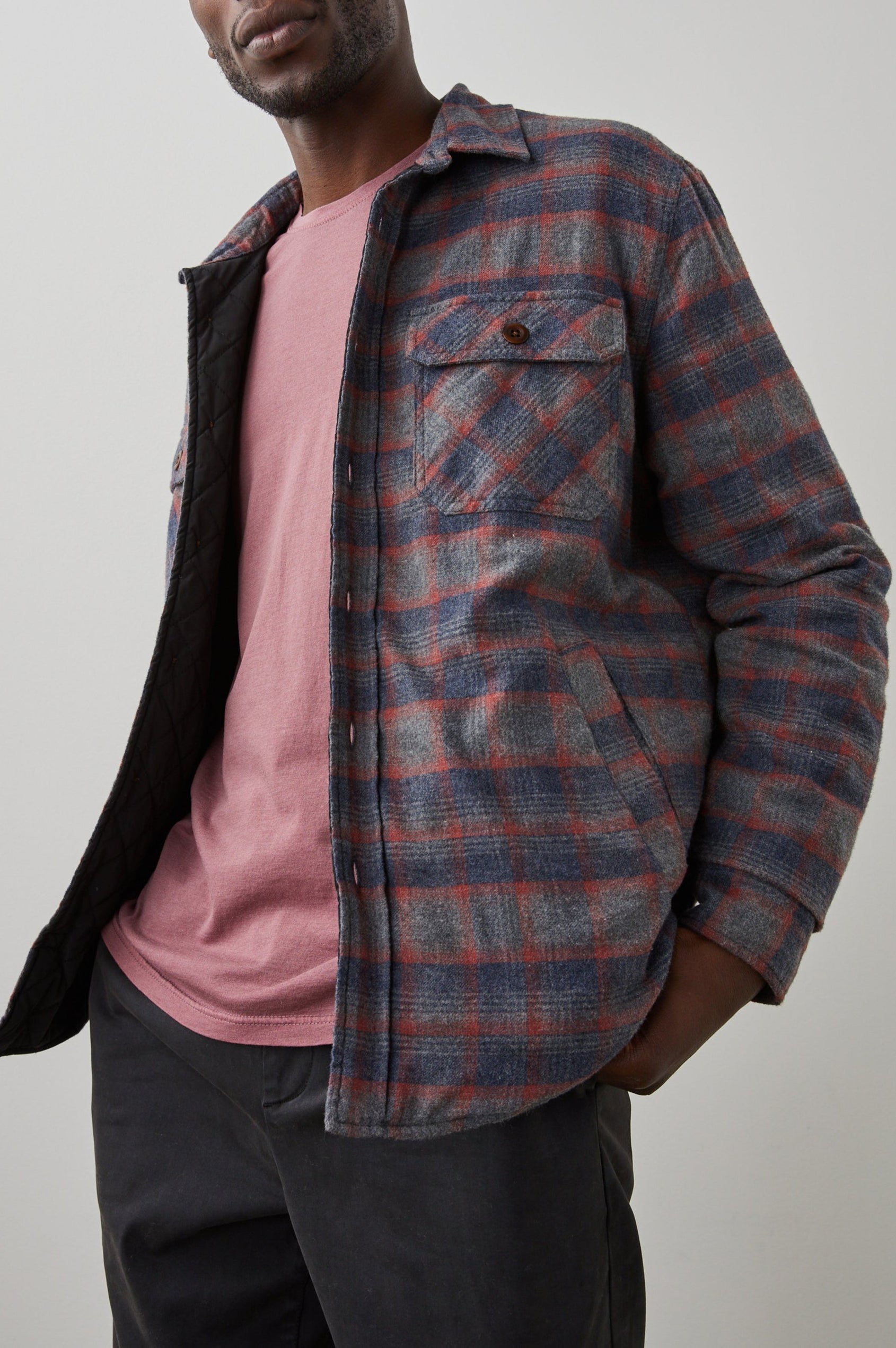 WORHTING MIDNIGHT HARVEST HEATHER JACKET - FRONT