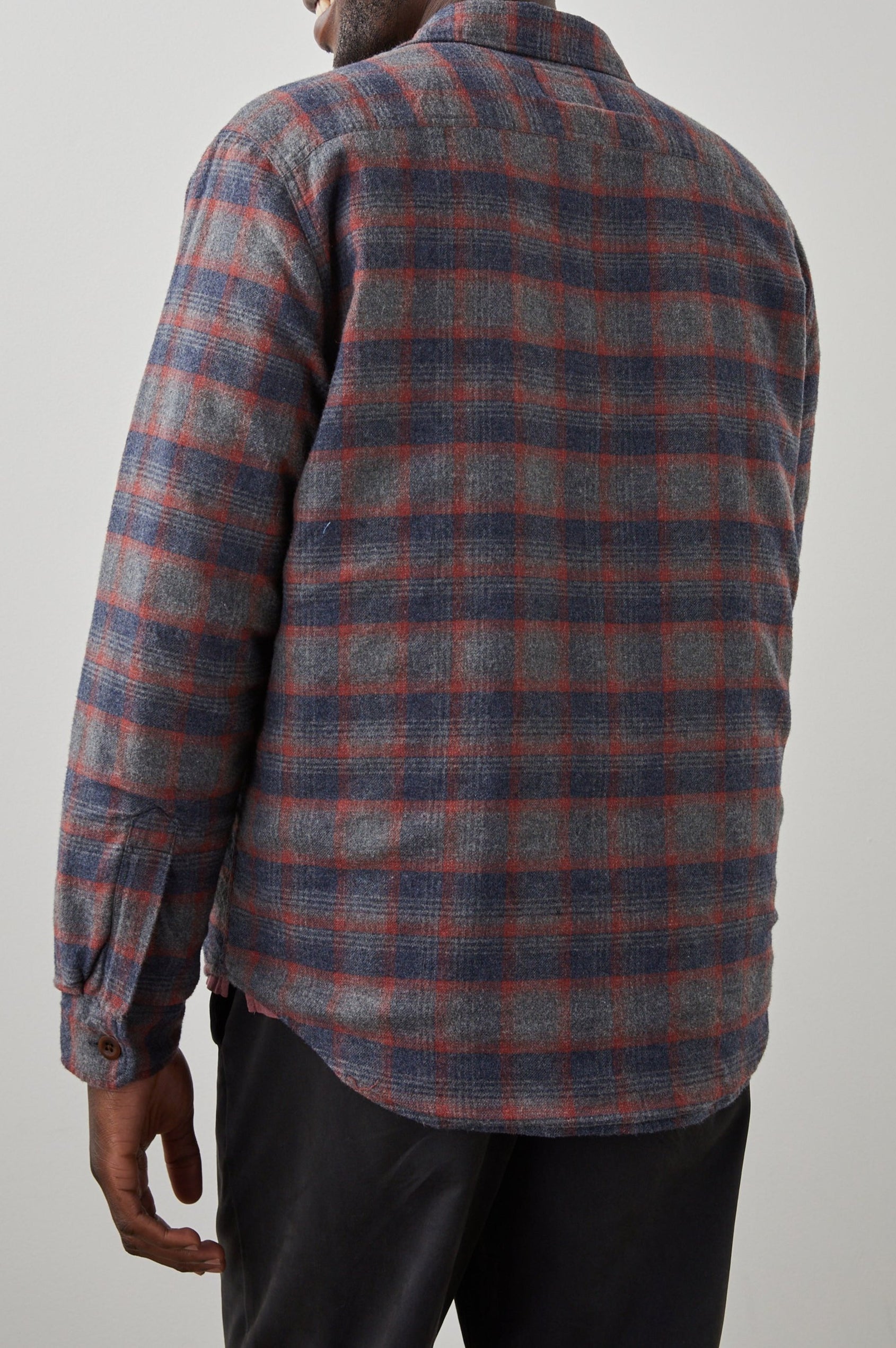 WORHTING MIDNIGHT HARVEST HEATHER JACKET - BACK