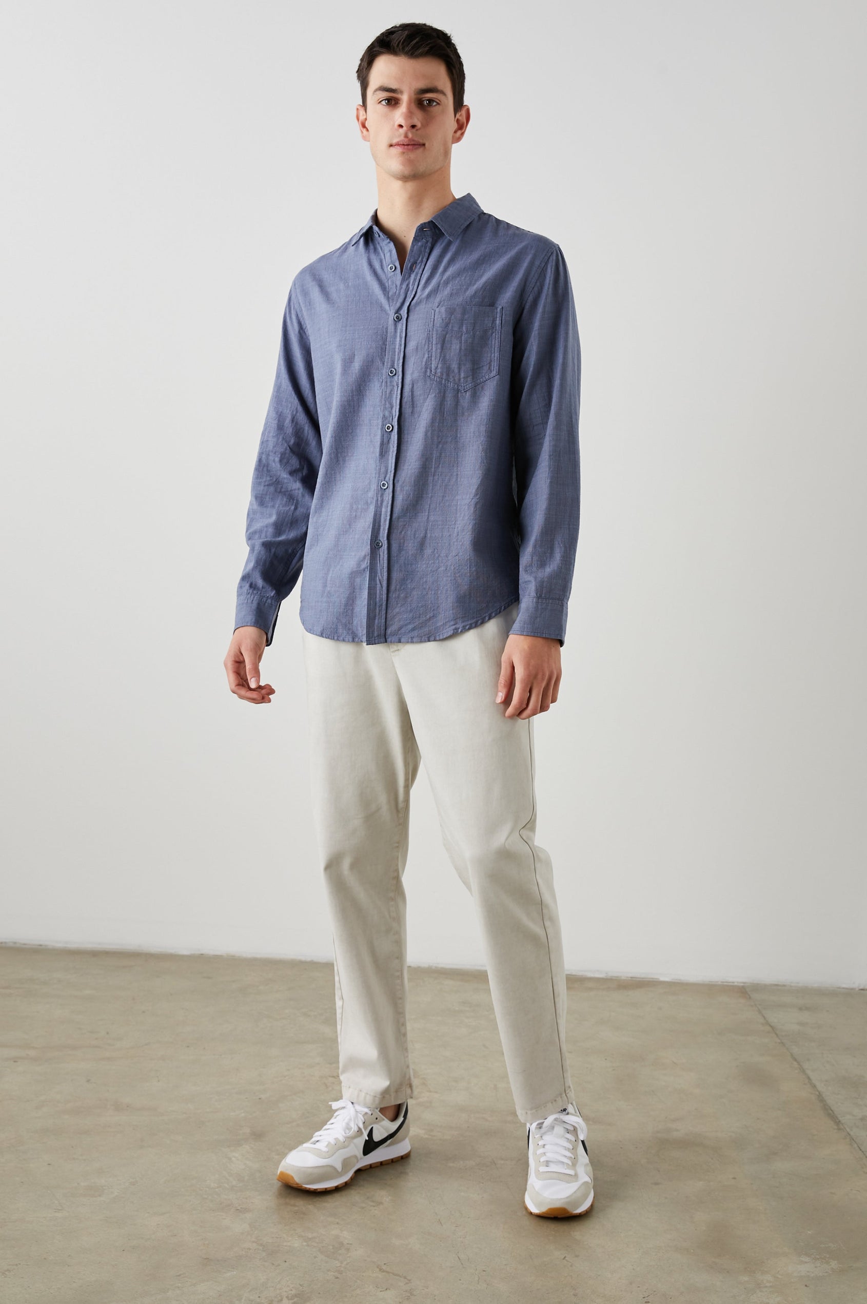 WYATT FLINT SHIRT - FRONT FULL BODY