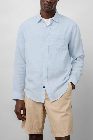 WYATT SHIRT OXFORD - FRONT BODY