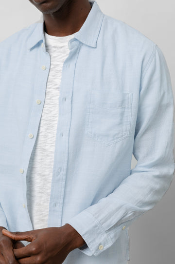 WYATT SHIRT OXFORD - FRONT DETAILS