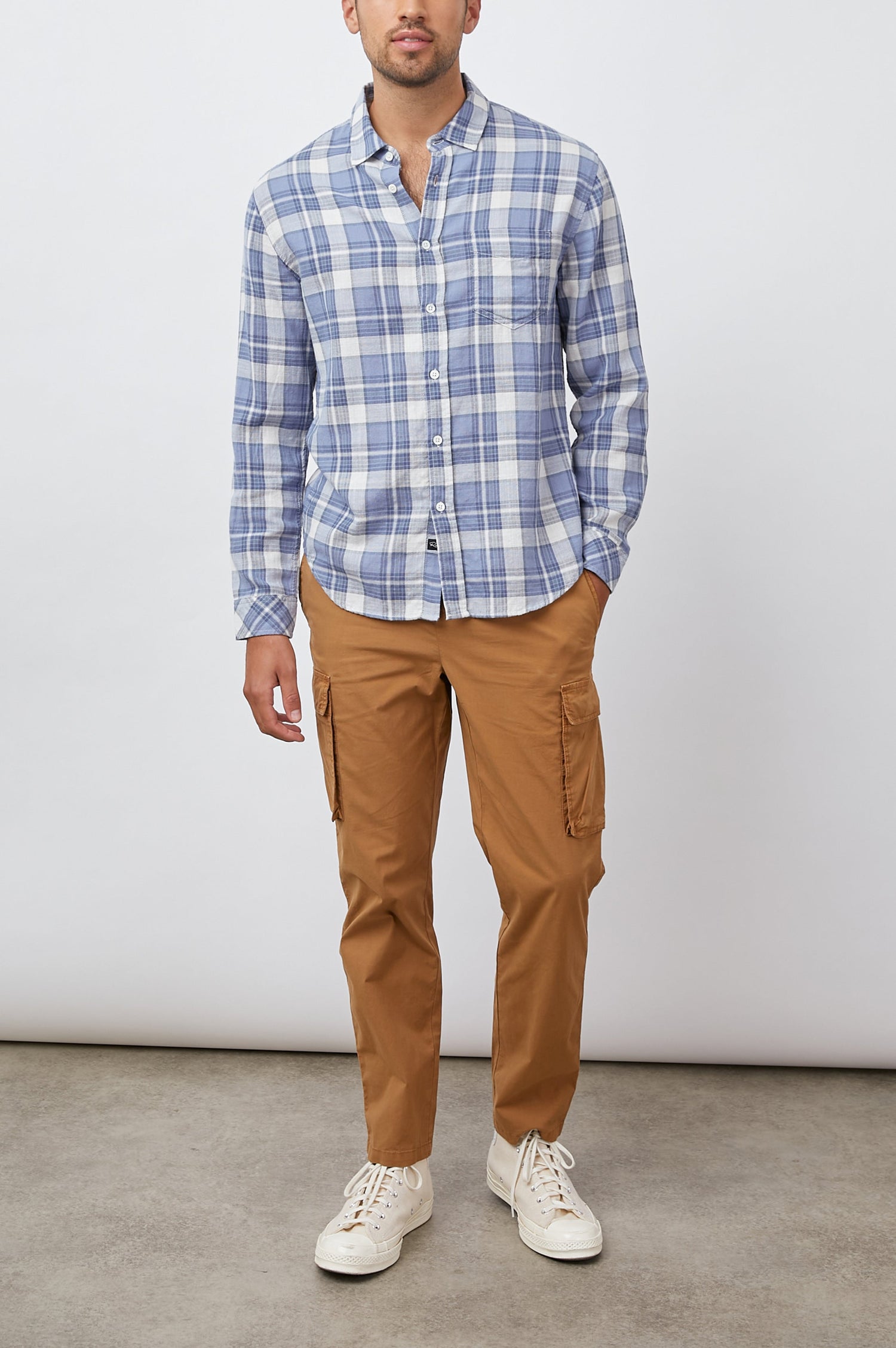 WYATT SHIRT - ROYAL PURPLE STEEL FULL BODY