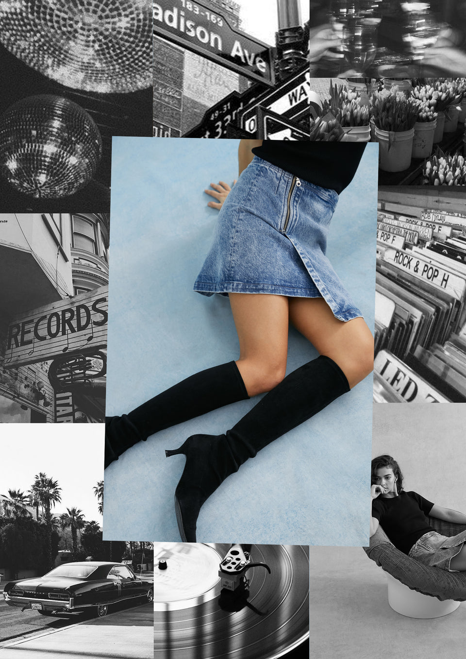 EDITORIAL DETAIL IMAGE OF CIENEGA SKIRT