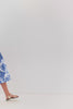 Roxanne A-Line midi dress video on model, full rotation, showing front, side, back of dress.