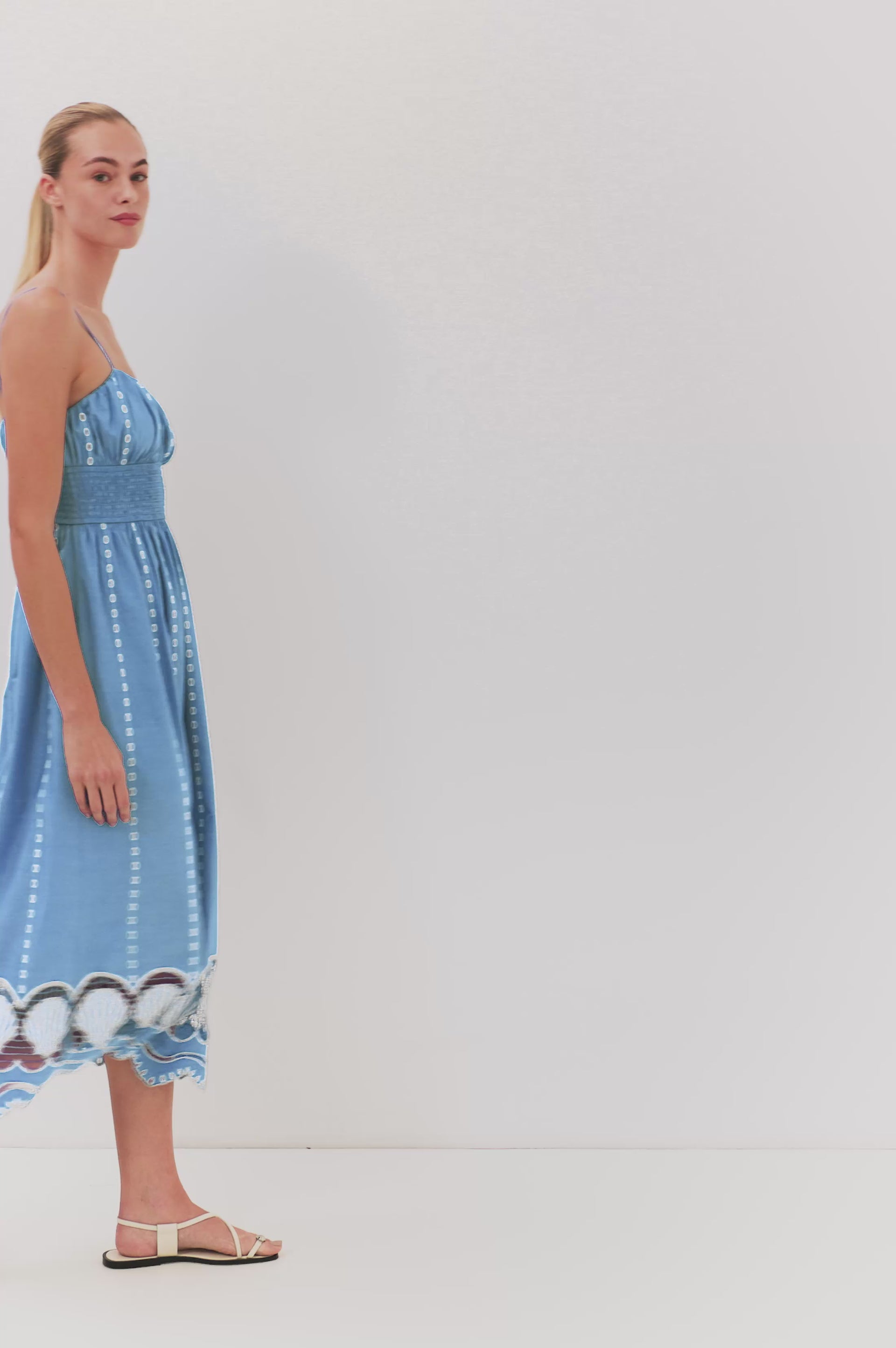 MURANO DRESS - FRENCH BLUE