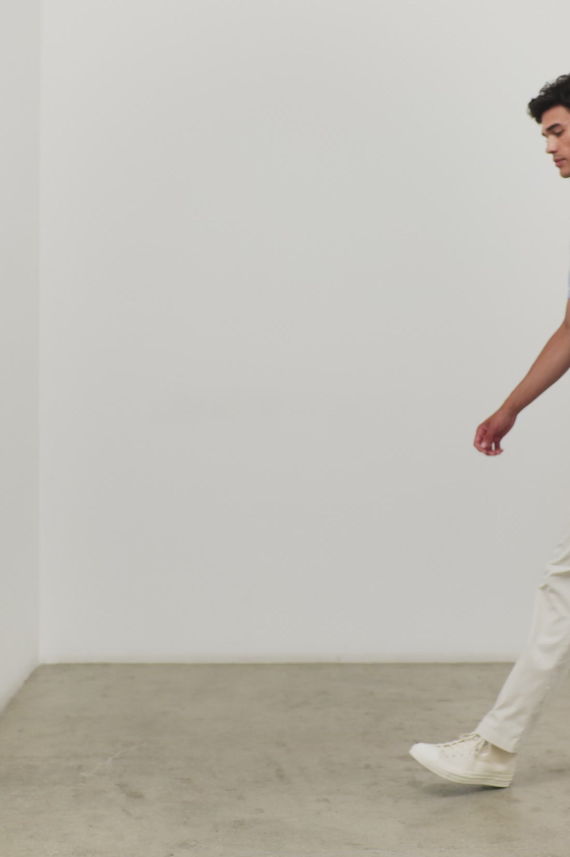 HARDY POLO SHIRT - LIGHT BLUE MELANGE