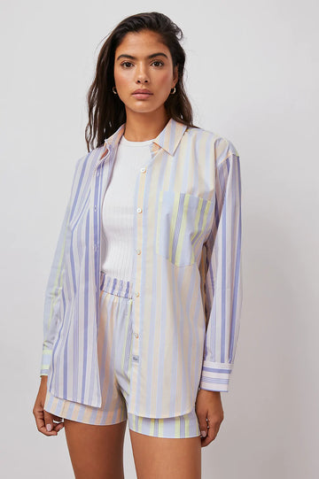 BOXER CITRUS MIXED STRIPED- FRONT