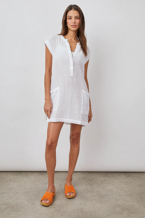 BAILEY WHITE DRESS-FULL FRONT BODY