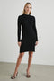 GILLIAN DRESS BLACK - FRONT
