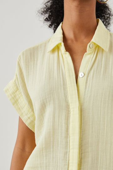 JAMIE SHIRT CITRON - DETAIL