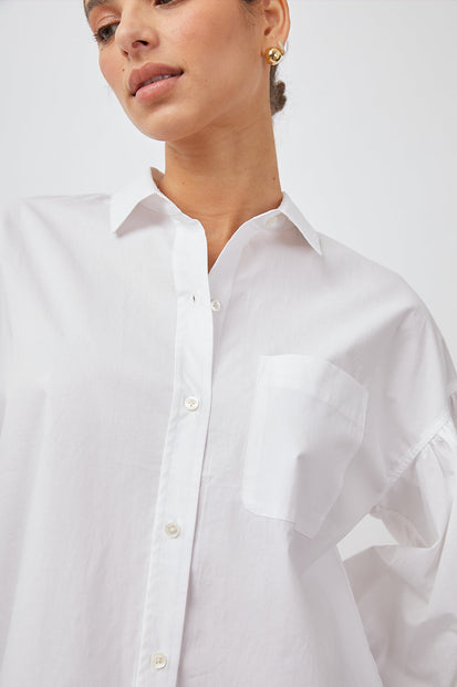 JANAE WHITE BLOUSE-DETAIL