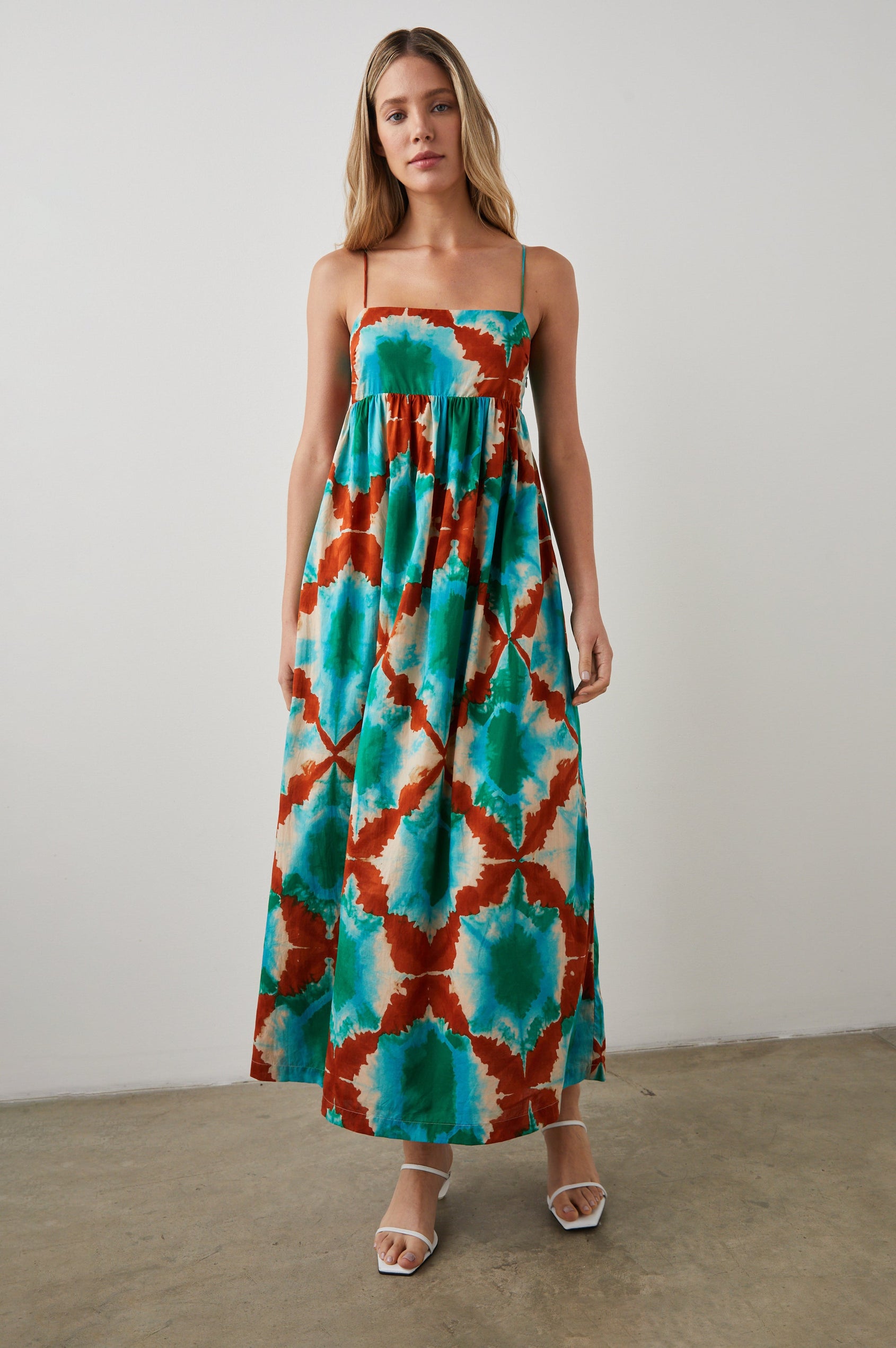 LUCILLE DRESS KALEIDOSCOPE - FULL FRONT BODY