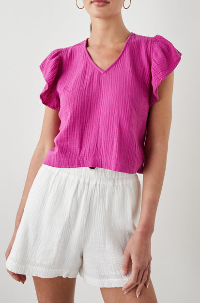 MILEY TOP BERRY - FRONT