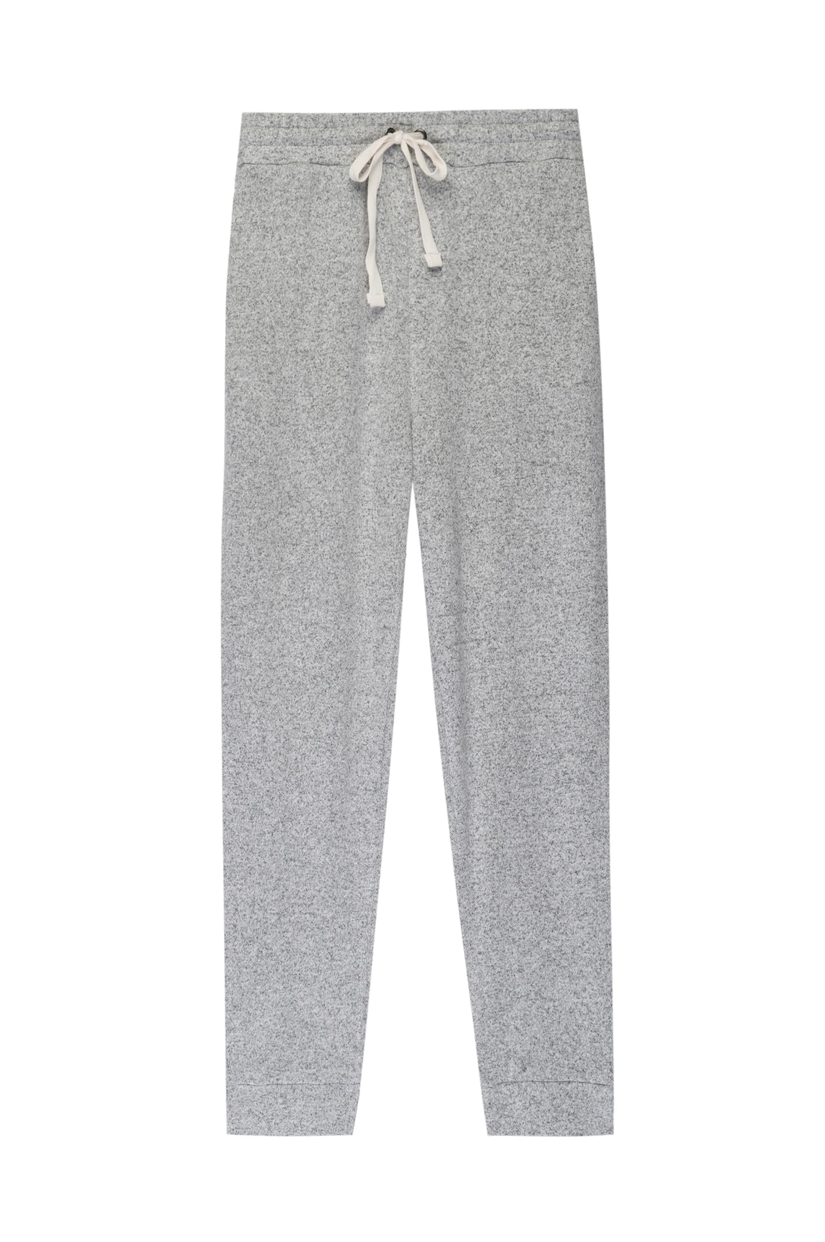 Oakland Melange Grey Drawstring Sweatpant - flat