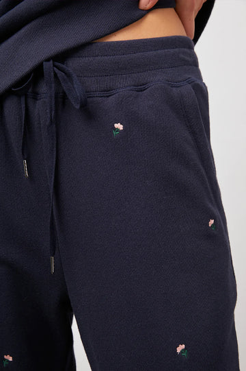 KINGSTON NAVY BUDS PANTS- DETAIL