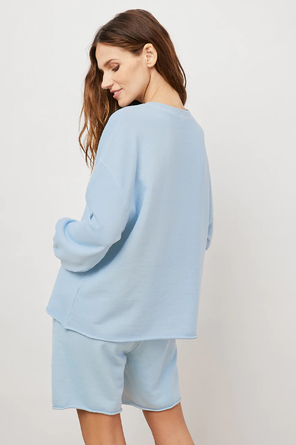 REEVES SMOKE BLUE SWEATSHIRT-BACK