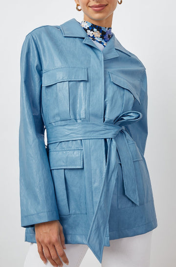 ROMILY JACKET - BLUESTONE