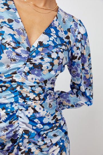 SALEM DRESS ZINNIA - FRONT DETAILS