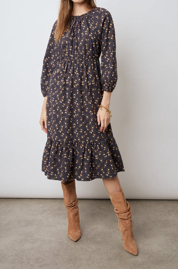 SAL ROMANTIC FLORAL DRESS-FULL FRONT BODY